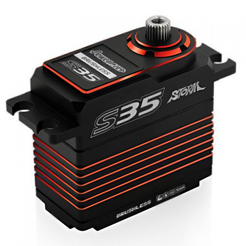 �˾���ũ S35-RED [POWER HD] S35 SANWA SSR, HV, Brushless Servo (35.0Kg / 0.07sec)