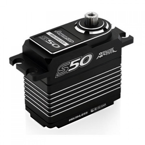 �˾���ũ S50 [POWER HD] S50 Metal Case HV, Brushless Servos 50Kg / 0.1sec (Titanium Gear)
