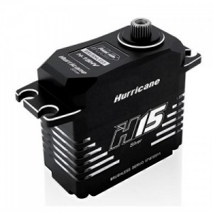 [POWER HD] Hurricane H15 Brushless, HV Premium Titaniun Gear 17.5 KG, 0.03 Sec