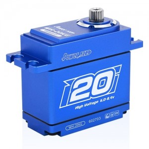 [POWER HD] (Ǯ���, Ǯ��Ż, ���� ������) Water Proof, Full Metal Case, HV / 20 KG, 0.08 SEC