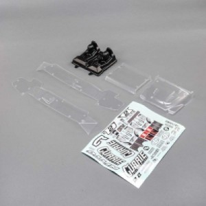 [TEAM LOSI] Body/Driver Set, Clear: Hammer Rey