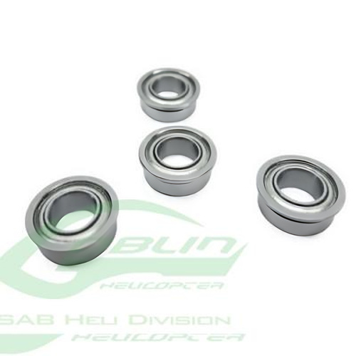 �˾���ũ HC400-S HC400-S - ABEC-5 Flanged bearing 2.5x6x2.6 (4pcs) - Goblin 500/570/770/ HPS 630/700
