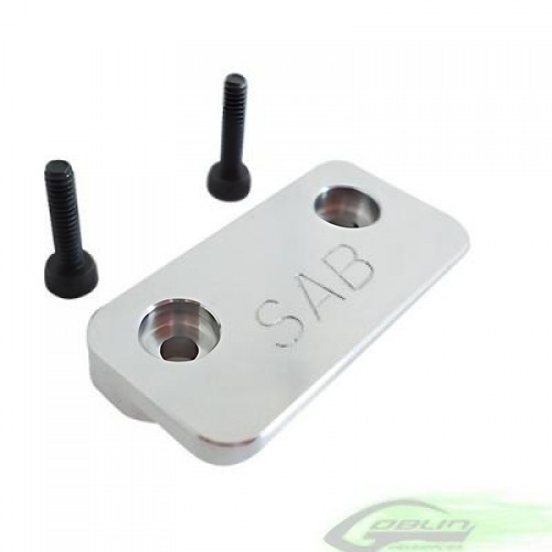 �˾���ũ H0150-S Aluminum CNC Battery Tray Stop - Goblin 630/700/770 [H0150-S]