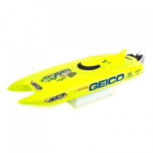 [PROBOAT] Miss Geico 17-inch RTR Brushed Catamaran Boat ������ ����