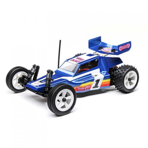 �˾���ũ LOS01020T2 [TEAM LOSI] LOS01020T3 1/16 Mini JRX2 Brushed 2WD Buggy RTR, Blue