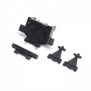 [TEAM LOSI] Rear Bulkhead, Toe Block, Link Mount: Mini JRX2