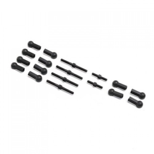 �˾���ũ LOS211027 [TEAM LOSI] Adjustable Turnbuckle Set (6): Mini JRX2