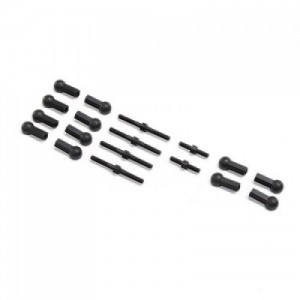[TEAM LOSI] Adjustable Turnbuckle Set (6): Mini JRX2