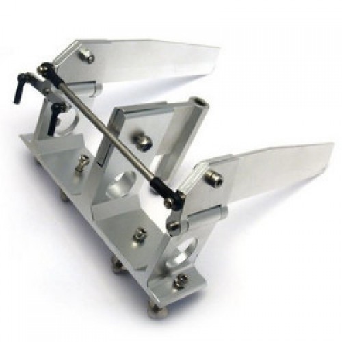 �˾���ũ  [TFL] Double Rudder Without Water Entrance 5mm Lenght 140mm (502B51)