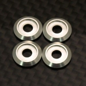 [TFL] Aluminum Cone Washer 3mm 4pcs (512B62)