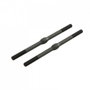 [ARRMA] ARA330716 STEEL TURNBUCKLE, M4 X 85MM BLACK (2)