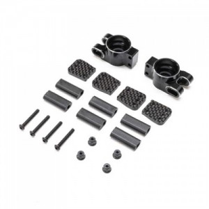 [TLR Racing] Rear Hub, Aluminum: 8X, 8XE 2.0