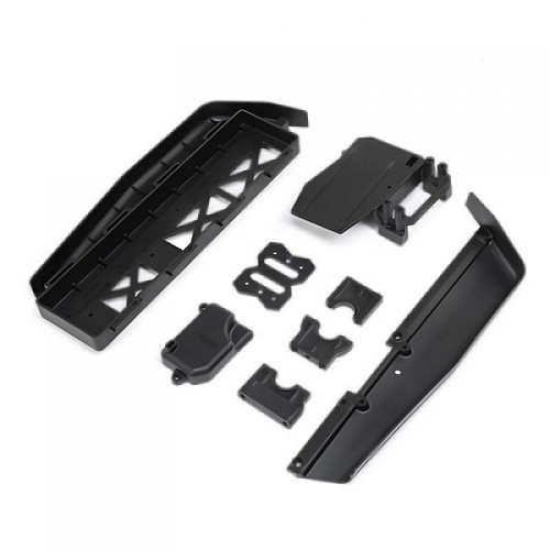 �˾���ũ TLR241071 [TLR Racing] Battery Tray, Center Diff & Servo Mount: 8XE 2.0