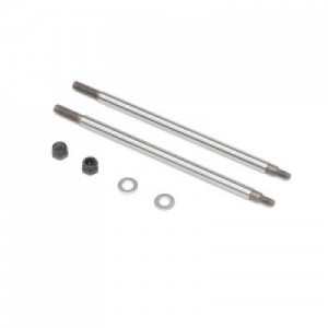 [TEAM LOSI] Nutted Shock Shaft, F/R (2): LMT Mega