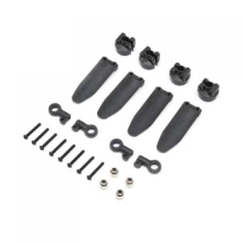 [�˾���ũ] LOS243020 [TEAM LOSI] Shock Rod End & Guard (4): LMT Mega