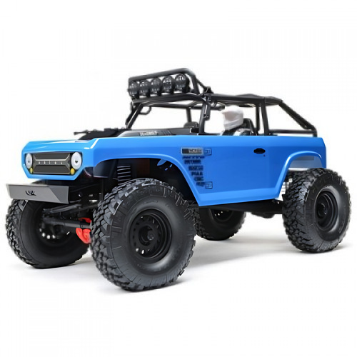�˾���ũ AXI03025T1 [Axial] 1/10 SCX10 II Deadbolt 4WD Brushed RTR, Blue - ���͸�, ������ �ʿ�
