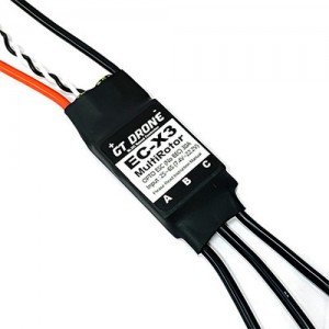 [GT-Drone] EC-X3 ��Ƽ���� ���ӱ� ESC (30A / OPTO / Wire �輱�� / 6S)