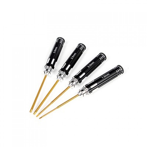 �˾���ũ TL2672-00 [TR] Super Pro Type Hexa Wrench Set (1.5/2.0/2.5/3.0mm/Titan Coated/d3.5)