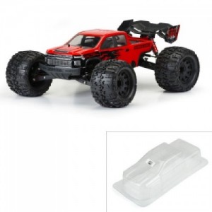 [PROLINE-RACING] 3592-00 1/8 2021 Chevrolet Silverado 2500 HD Clear Body