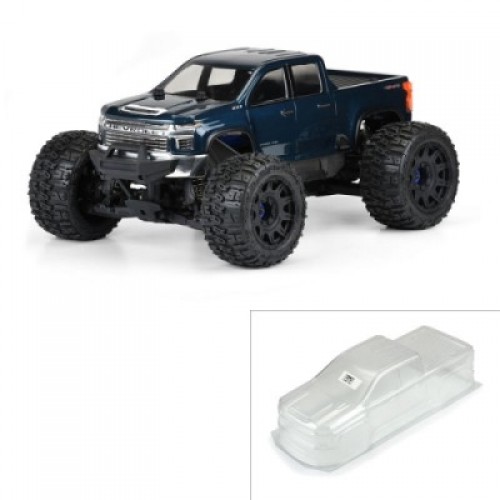 �˾���ũ PRO358200 [PROLINE-RACING] 3582-00 1/8 2021 Chevy Silverado 2500 HD Clear Body: E-REVO 2.0 & MAXX