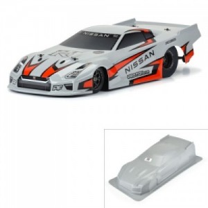 [PROTOFORM] 1585-14 1/10 Nissan GT-R R35 Pro Mod Tough-Color Grey Body: Drag Car