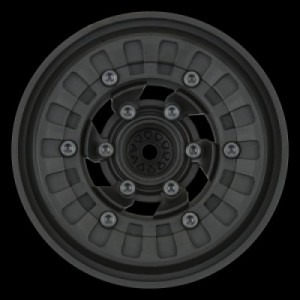 [PROLINE-RACING] 2789-03 1/10 Vice CrushLock ��/�� 2.6 12mm ũ�Ѹ� �� (2) Blk/Blk