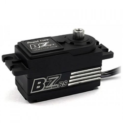 �˾���ũ B7RS-SILVER [POWER HD] B7 REVOLUTION PRO LOW-PROFILE BRUSHLESS HIGH VOLTAGE SERVO / 13.0 kg, 0.065 sec
