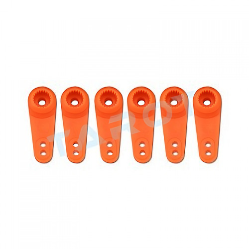 �˾���ũ TL47A12 [TR] Micro Servo Horn Set(Universal Type/6set/Orange) for ALIGN