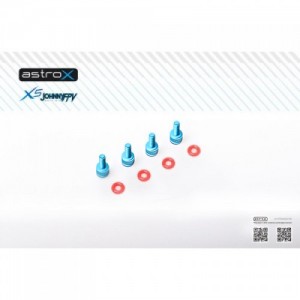 AstroX X5 JohnnyFPV/J5 ���� Alu 6061 Special M3 Standoff Silicone rings Kits (FC��. ����� 9mm)