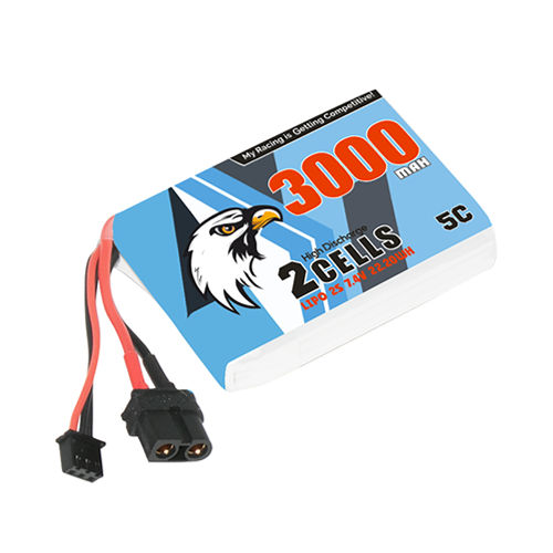 �˾���ũ CD2S30005R [CODDAR] 7.4V 3000mAh 5C ������� ��Ƭ ������ ���͸� (Radiomaster TX12 ������ ��� ����)