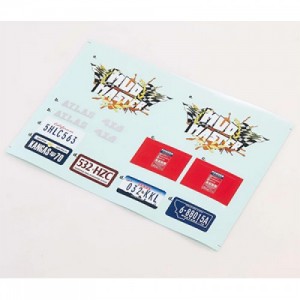 [ROC HOBBY] 1:10 MASHIGAN RS Car Decal Sheet