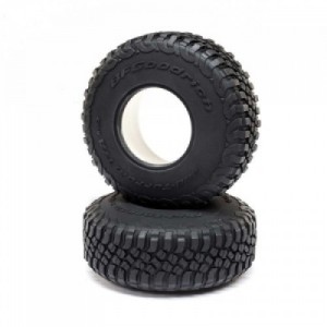 [TEAM LOSI] BFG KM3 Front and Rear 2.2/3.0 Wheels with Foam inserts (2): RZR Rey