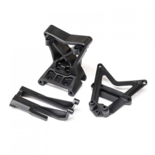 �˾���ũ LOS231099 [TEAM LOSI] Front Upper Arm/Shock Mount and ESC Mount: RZR Rey