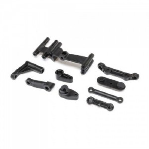 [TEAM LOSI] Servo Mount and Steering Servo Set: RZR Rey