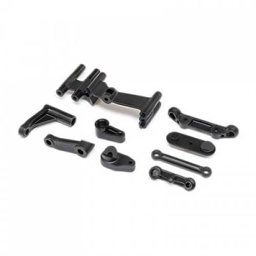�˾���ũ LOS231107 [TEAM LOSI] Servo Mount and Steering Servo Set: RZR Rey