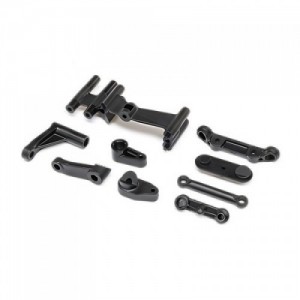 [TEAM LOSI] Servo Mount and Steering Servo Set: RZR Rey
