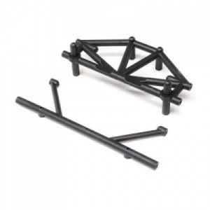[TEAM LOSI] Cage and Crossbraces, Front/Rear: RZR Rey