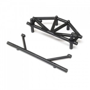 [TEAM LOSI] Cage and Crossbraces, Front/Rear: RZR Rey