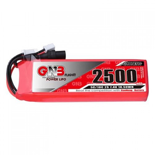 �˾���ũ GNB25002S5A [GNB] 7.4V 2500mah ������� ��Ƭ������ ���͸� - Frsky X9D Plus