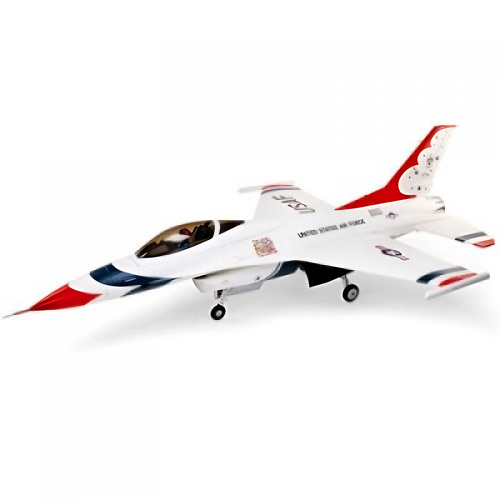 �˾���ũ EFL87950 [E-FLITE(Blade)] 1000mm F-16 Thunderbirds 80mm EDF BNF Basic with AS3X and SAFE Select