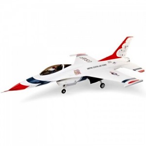 [E-FLITE(Blade)] 1000mm F-16 Thunderbirds 80mm EDF BNF Basic with AS3X and SAFE Select