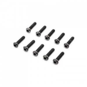 [TEAM LOSI] Button Head Screws, M2 x 8mm (10)