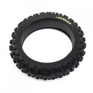 [TEAM LOSI] Dunlop MX53 Rear Tire with Foam, 60 Shore: Promoto-MX