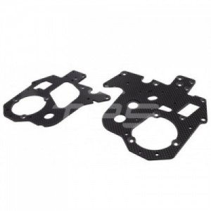 [TEAM LOSI] Carbon Chassis Plate Set: Promoto-MX