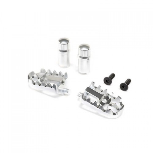 �˾���ũ LOS361001 [TEAM LOSI] Aluminum Foot Pegs, Silver: Promoto-MX
