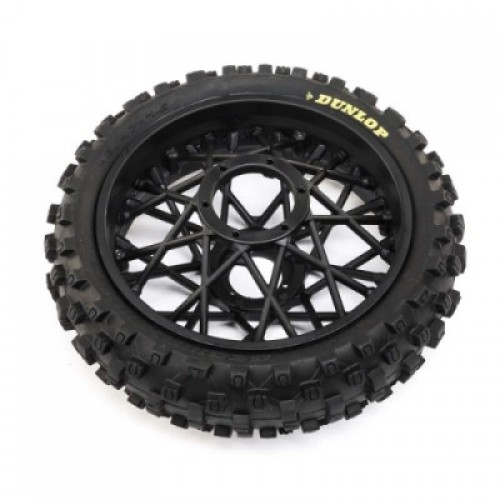 �˾���ũ LOS46005 [TEAM LOSI] Dunlop MX53 Rear Tire Mounted, Black: Promoto-MX