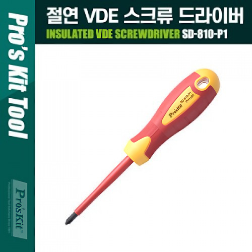 �˾���ũ PK464 PROKIT (SD-810-P1) ���� VDE ��ũ�� ����̹� ����( ) 4.5*80mm