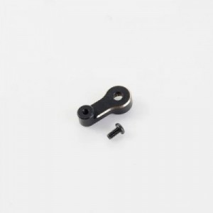 [ROC HOBBY] FCX24 BRASS STEERING SERVO ARM HORN BLACK
