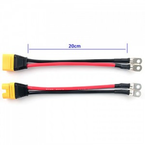 [Holybro] Ȧ����� PDB 300A �� AS150U ���� ���̺� (AWG8, 20cm)