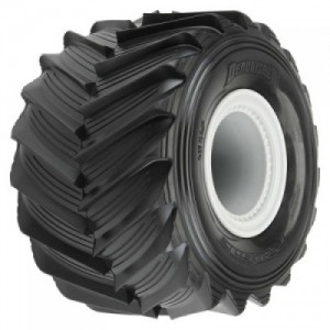 [PROLINE-RACING] 10187-15 1/10 Demolisher Fr/Rr 2.6/3.5 MT Tires Mounted 12mm Gray Whls (2)